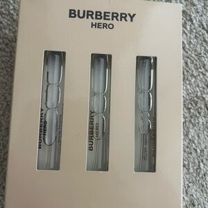 Burberry Hero Fragrance Trio - Cream and Black